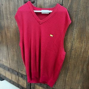 Augusta national golf shop masters sweater vest